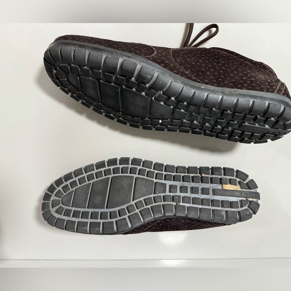 Prada Brown Suede Men's Shoes 12 - Picture 14 of 16